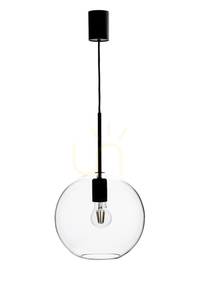 Závesné svietidlo Markslojd Patera 108506 transparentné sklo 25 cm small 0
