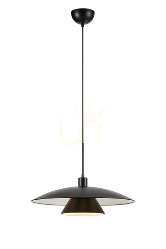 Skontrolujte Prívesné svietidlo Markslojd čierne kovové 50 cm 1x40W 108431