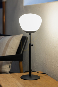 Stolná lampa Markslojd RISE 108545 biela kov/sklo 60 cm small 1