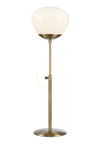 Skontrolujte Stolová lampa Markslojd RISE 108546 biela kov/sklo 60 cm