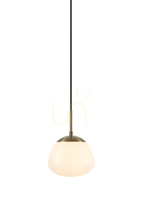 Prívesné svietidlo Markslojd RISE 108548 biele kovové sklo 1x40W small 0
