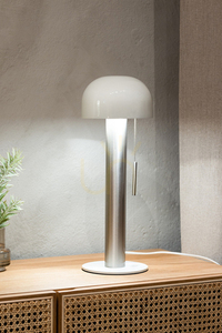 Stolná lampa Markslojd Costa biela/nikel 46 cm 2x18W 108577 small 1
