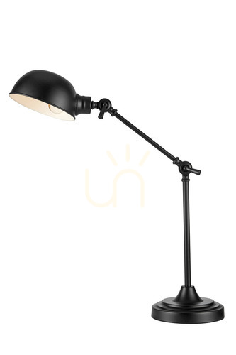 Skontrolujte Stolná lampa Markslojd PORTLAND 108584 čierna kovová 58,5 cm