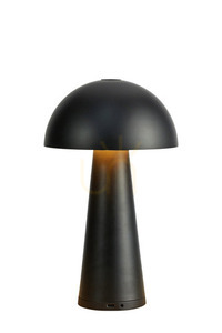 Stolová lampa Markslojd FUNGI 108655 čierna LED 26,5 cm nabíjacia small 0
