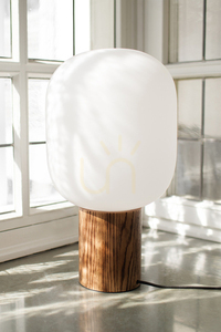 Stolná lampa Markslojd SKENE 108663 biela drevo 44 cm small 1