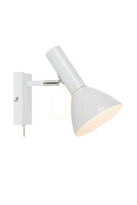 Nástenné svietidlo Markslöjd Metro biele oceľové 1x40W 108689 small 0