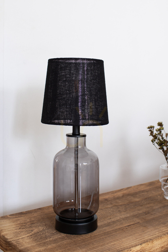 Skontrolujte Stolová lampa Markslojd COSTERO 108695 čierna sklo 43 cm