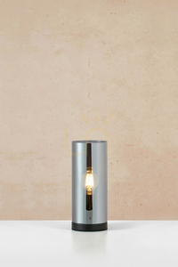 Stolná lampa Markslojd POST 108734 dymové sklo čierna 29 cm small 1