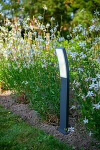 Vonkajšie stĺpikové svietidlo Lutec KIRA LED 19W antracit 74 cm 7288906118 small 5