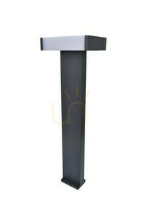 Vonkajšie stĺpikové LED svietidlo Lutec CONROY 18W 1300lm antracit 71,5 cm small 0