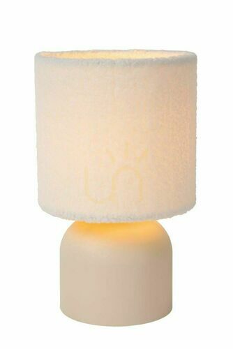 Skontrolujte Stolová lampa Lucide WOOLLY béžová bavlna kov E14 Japandi 28 cm 10516/01/38