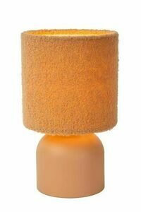 Stolová lampa Lucide WOOLLY okrovožltá Japandi Ø 16 cm E14 10516/01/44 small 0