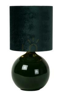 Stolová lampa Lucide Esterad zelená keramická retro E14 10519/81/33 small 1