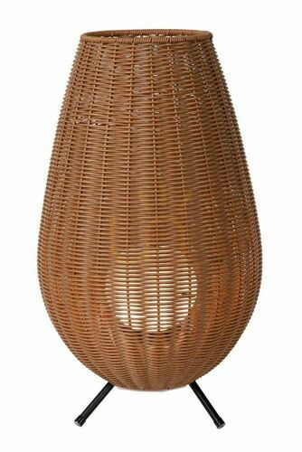 Skontrolujte Vonkajšie stojace svietidlo Lucide Colin LED IP44 drevo čierne 50 cm 03843/50/72
