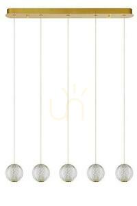 Závesné LED svietidlo Lucide CINTRA zlaté 21W 1300lm 13499/21/60 small 1