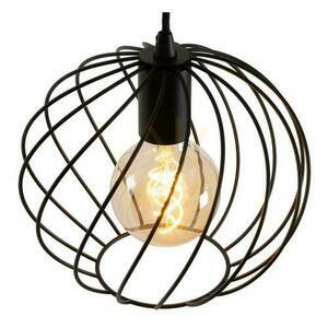 Závesné svietidlo Lucide DANZA čierne 3xE27 50 cm 21428/13/30 small 3