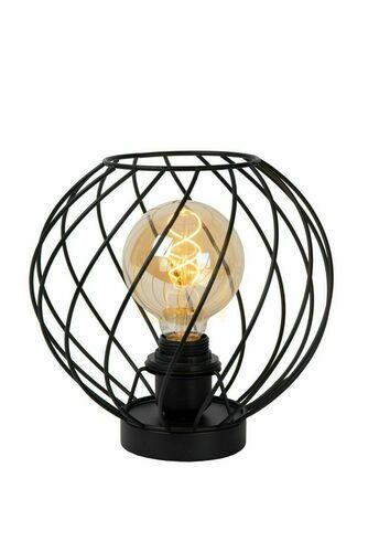 Skontrolujte Stolová lampa Lucide DANZA čierna kovová E27 25 cm 21528/25/30