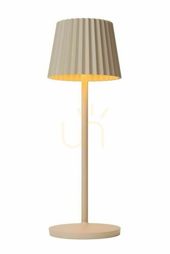 Skontrolujte Vonkajšie stojacie svietidlo Lucide JUSTINE béžové LED IP54 38 cm 27889/02/38
