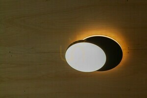 Vonkajšie stropné svietidlo Lutec Goleta 5205801012 LED čierne 30 cm small 10