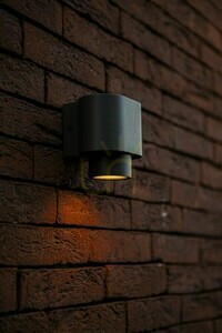 Vonkajšie nástenné svietidlo Lutec CYPRES 6604001118 antracit hliník 7W LED small 1
