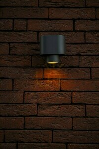Vonkajšie nástenné svietidlo Lutec CYPRES 6604001118 antracit hliník 7W LED small 2