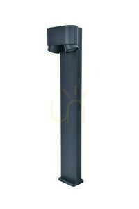Vonkajší svetelný stĺpik Lutec CYPRES 6604004118 LED 7W šedý 75 cm small 1