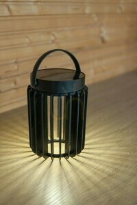 Vonkajšia stojaca lampa Lutec KOZY SOLAR LED 2,8 W čierna 18,6 cm small 1