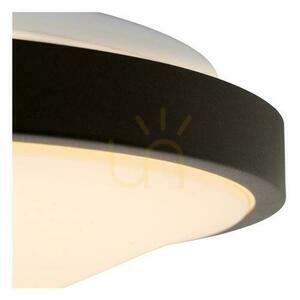 LED stropné svietidlo do kúpeľne so snímačom pohybu Lucide Dasher čierne IP44 29,3 cm 79110/30/30 small 3