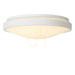 Kúpeľňové stropné svietidlo Lucide DASHER LED so snímačom pohybu a súmraku, biele, Ø 34,8 cm, 18 W, IP44, 79110/35/31 small 2