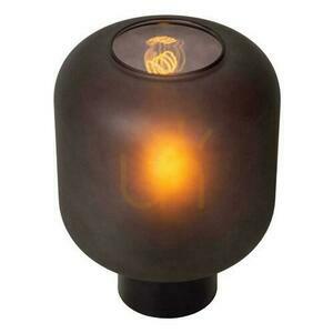 Stolová lampa Lucide Eloise čierna sklo kov E27 45505/01/30 small 2