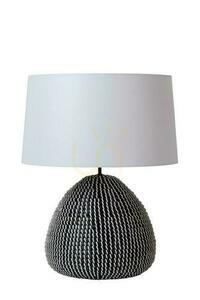 Stolová lampa Lucide MADUKA čierna Japandi E27 45 cm 10550/81/30 small 1