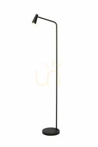 Nabíjateľná stojacia lampa Lucide Stirling 36720/03/30, LED 3 W 2700 K, 48 h prevádzky, dotykový stmievač, čierna 137,5 cm small 0