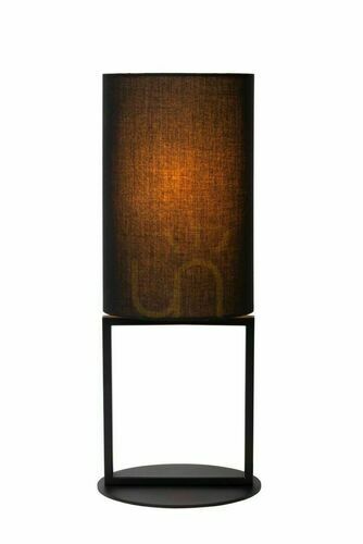 Skontrolujte Stolová lampa Lucide HERMAN čierna Japandi E27 50 cm 30562/81/30
