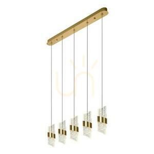Závesné svietidlo Lucide Kligande zlaté LED 5x7W 13496/35/02 small 5