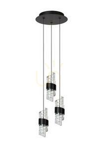 Závesné svietidlo Lucide KLIGANDE čierne LED 3x7W 13496/21/30 small 1