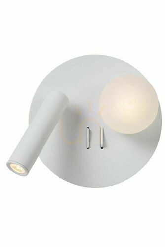 Skontrolujte Nástenné svietidlo Lucide MATIZ biele LED 3,7 W 77286/02/31