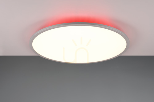 Skontrolujte LED stropné svietidlo Trio YUMA 641719287, titánová farba, 60 cm, CCT a RGB