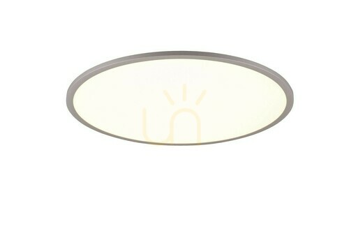 Skontrolujte LED stropné svietidlo Trio YUMA 641719287, titánová farba, 60 cm, CCT a RGB