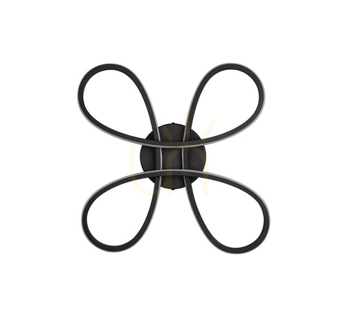Skontrolujte LED stropné svietidlo TRIO FLY 645610132, matná čierna, 40 cm, 3000 K