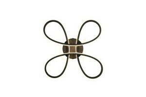 LED stropné svietidlo TRIO FLY 645610132, matná čierna, 40 cm, 3000 K small 2