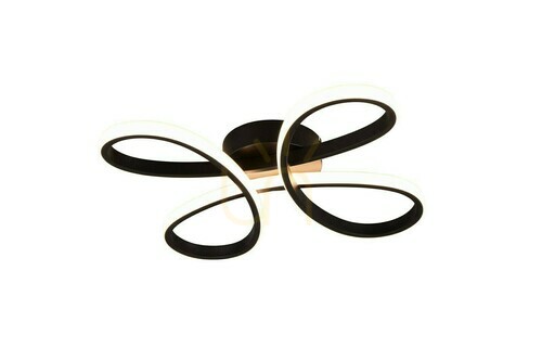 Skontrolujte LED stropné svietidlo TRIO FLY 645610132, matná čierna, 40 cm, 3000 K