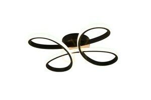 LED stropné svietidlo TRIO FLY 645610132, matná čierna, 40 cm, 3000 K small 0