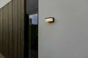 Vonkajšie nástenné svietidlo Lutec ZELNA HYBRID LED 9W šedé 6912401345 small 5