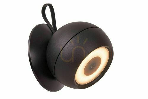 Skontrolujte Vonkajšie nástenné svietidlo Lucide LUNEX čierne LED IP54 27251/02/30