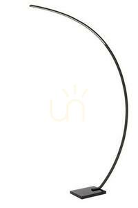 Podlahová lampa Lucide CURVE čierna LED 15W mramor 44700/11/30 small 1