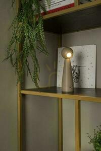 Bezdrôtová stolová lampa Lucide IPSOS 33500/03/41, LED 3 W, 250 lm, 2700 K, taupe, 22 cm, nabíjanie USB small 1