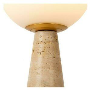 Stolová lampa Lucide EVIN 05551/01/61 – opálové sklo a travertín, E27 small 2