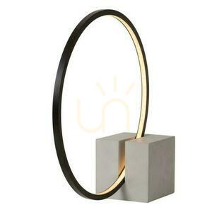 Stolová lampa Lucide CIRKELIS čierna LED 6 W moderná hliníková small 1