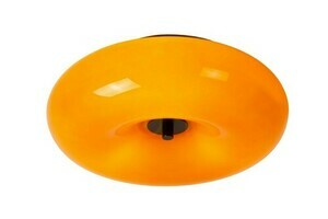 Stropné svietidlo Lucide SENTINO oranžovo-čierne Ø 30 cm 3×G9 0 Stropné svietidlo Lucide SENTINO oranžovo-čierne Ø 30 cm 3×G9 small 0