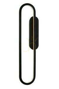 Nástenné LED svietidlo Lucide THELMA čierne 24 W 2700 K 60 cm 78200/22/30 small 0